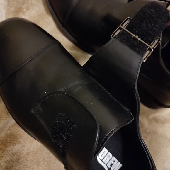 Like New - The Drew Canton Black Leather Shoes, 8W - Picture 8 of 13